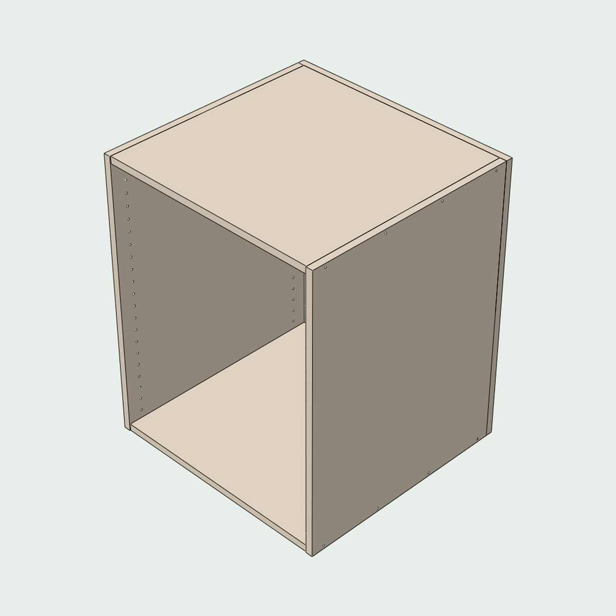 Blank Base Cabinet - 600mm | Core Range