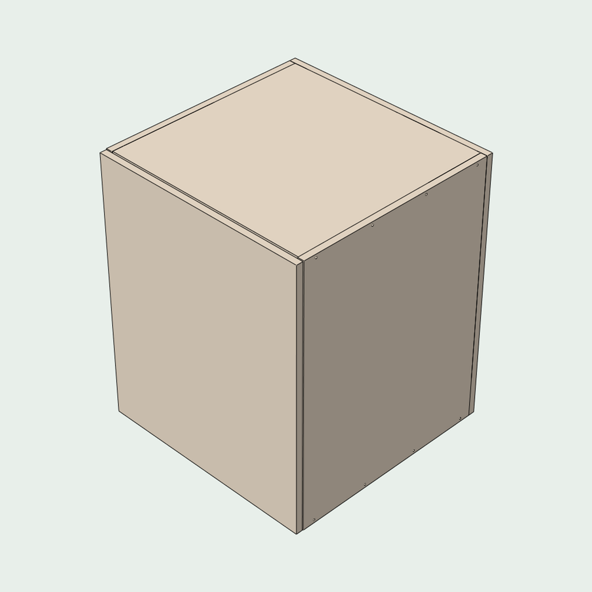 Base Cabinet with 1 Door - 600mm | Core Range
