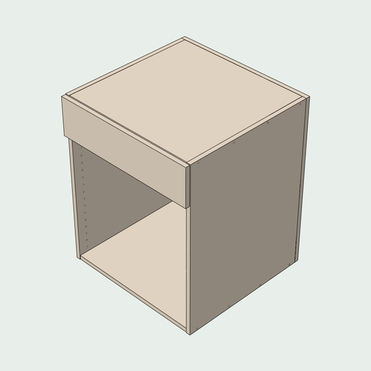 Base Cabinet with 1 Drawer - 600mm | Core Range